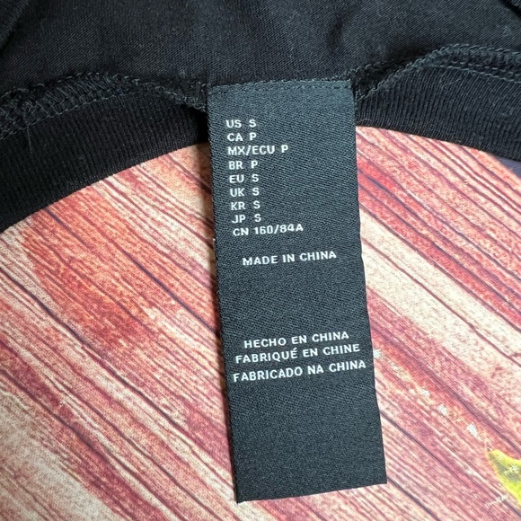 Disney Mickey Japan Cropped Shirt S - Picture 4 of 6